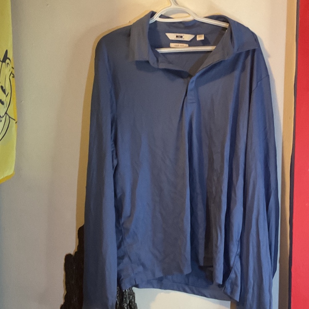 Joseph Abboud Liquid Soft Blue Polo